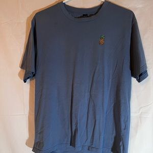 Blue pineapple soft tee